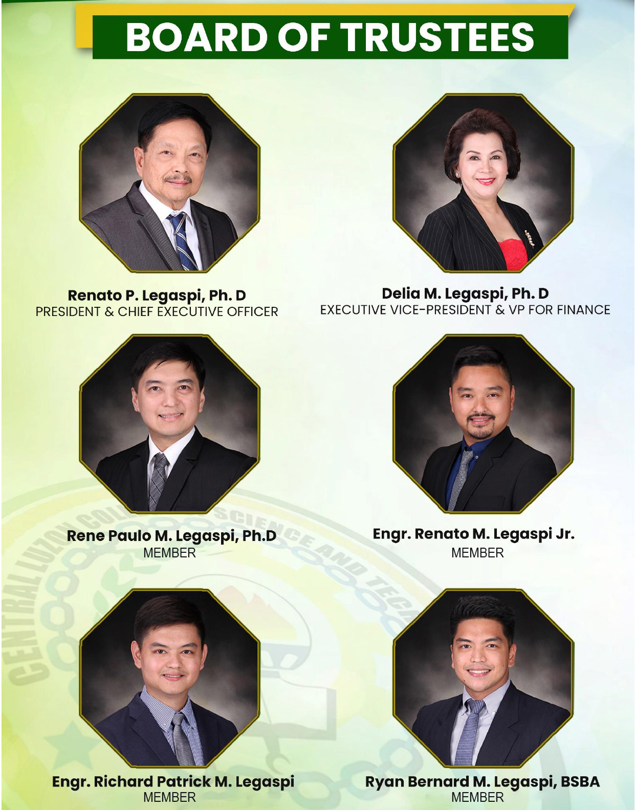 Board of Trustees group photo